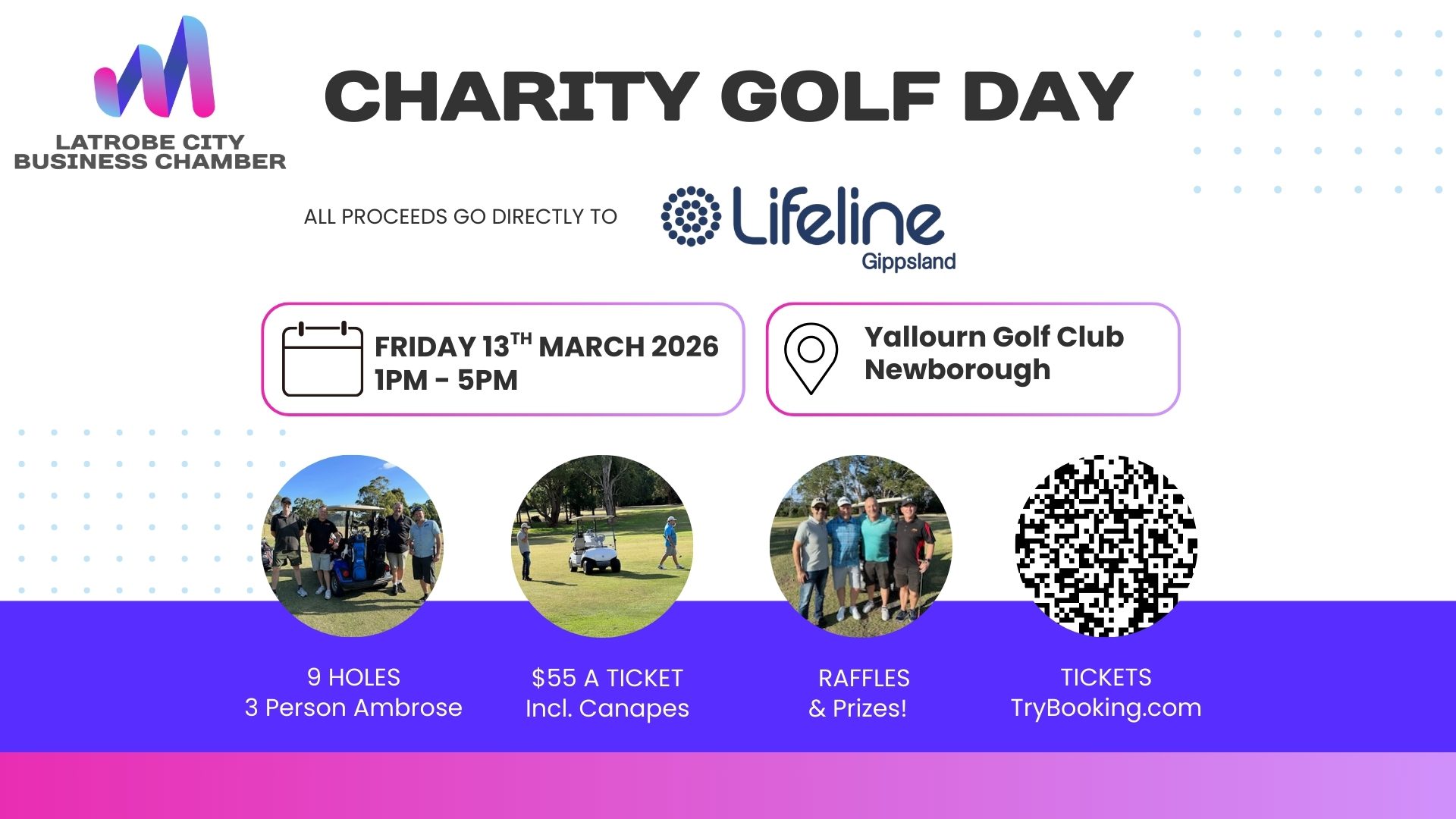 Charity Golf Day 2026 Event Banner (1920 X 1080 Px)