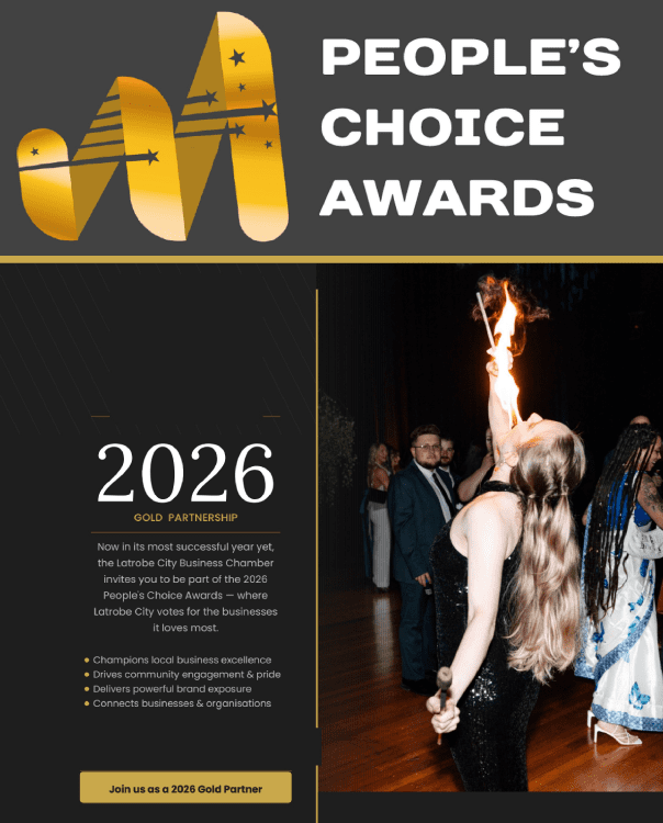 Be Part of Latrobe City’s Biggest Business Awards Nights in 2026!